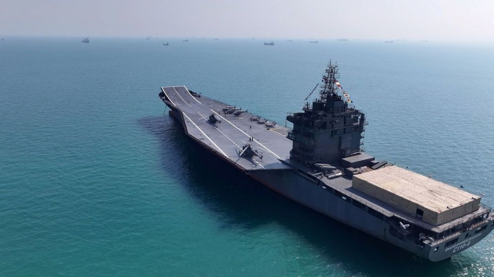 Iran unveiled the Shahid Bagheri drone-carrier warship, expanding naval capabilities and escalating tensions with the U.S.