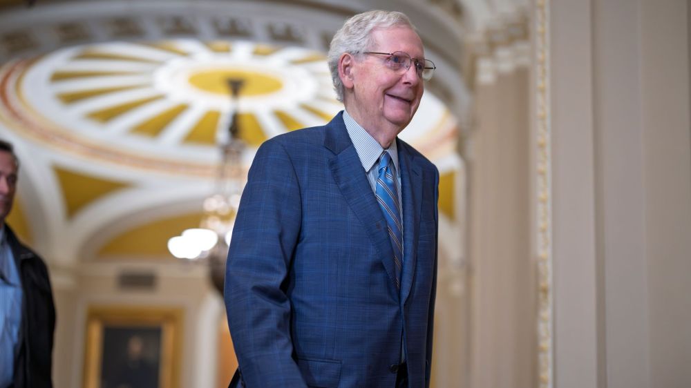 Sen. Mitch McConnell announced on Thursday, Feb. 20, he would not seek reelection after his term expires in 2026.