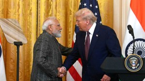 The U.S. and India will double trade by 2030, but Trump said he walked away from his meeting with Modi without a concession on tariffs.