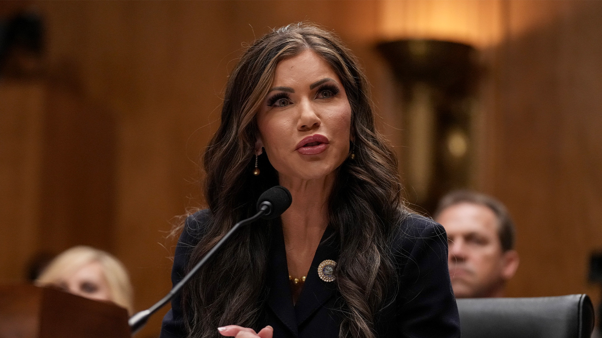 Homeland Security Secretary Kristi Noem has called the FBI "corrupt" after details about a major ICE operation in Los Angeles leaked.