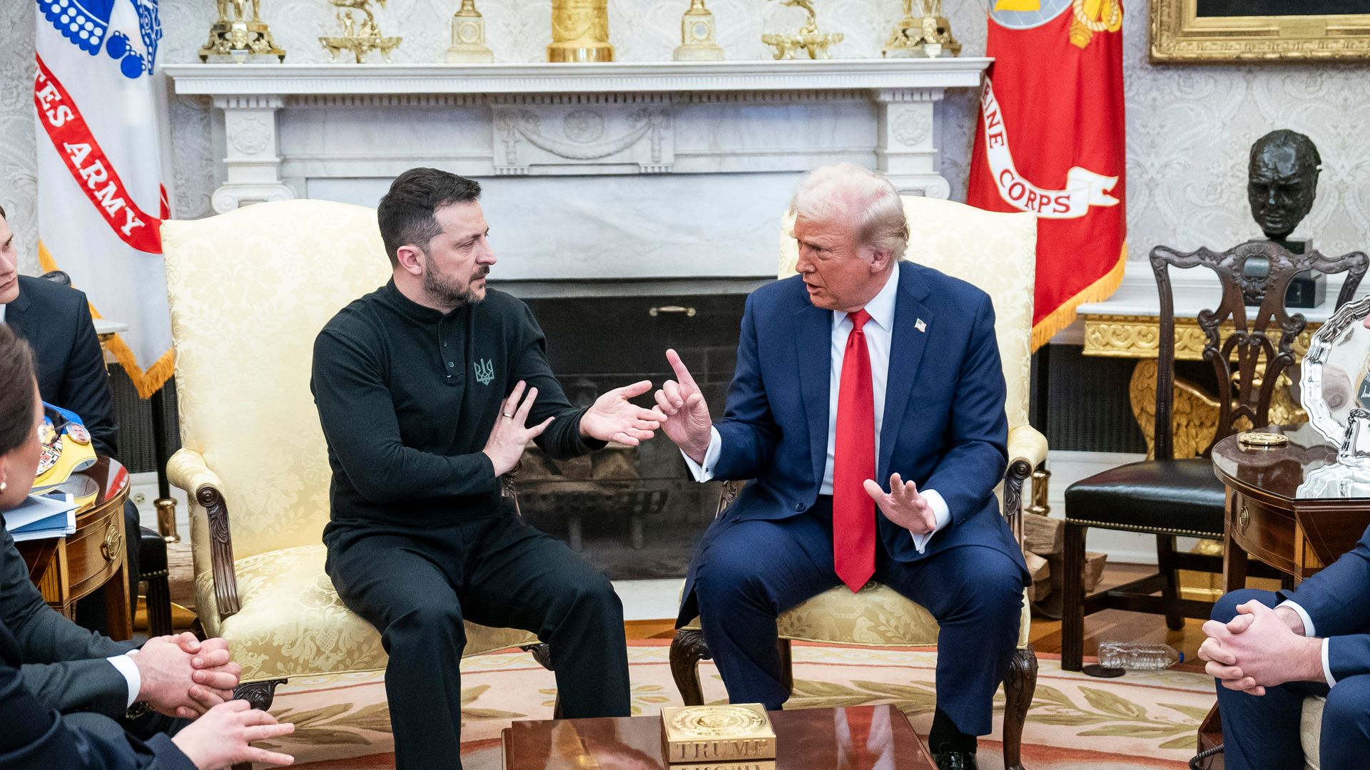 President Trump brought shame to the United States and to the Oval Office with his insulting ambush of Ukraine’s President Zelenskyy.